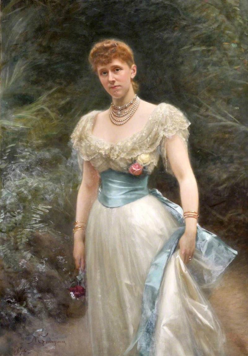 Ritratto di Lady Gertrude Lucia Egerton (1861 - 1943), Countess of Albemarle, National Trust